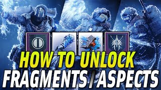 How To Unlock STASIS Fragments, Aspects and Grenades! NEW Easy Updated Guide! [Destiny 2 Lightfall]