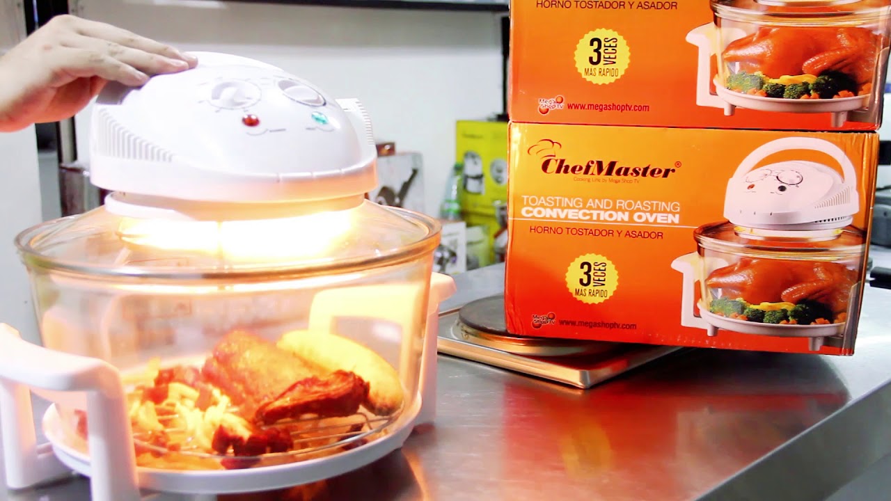 Horno Tostador y Asador Convection Oven Chef Master - Feria Mega Shop TV  Unicentro Cali - YouTube
