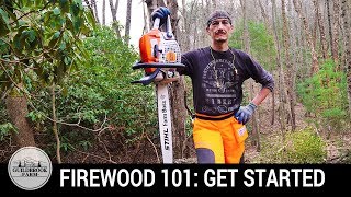 We use firewood as a sustainable solution to heating our off-grid home. We take you along as we show you how we cut firewood: ...
