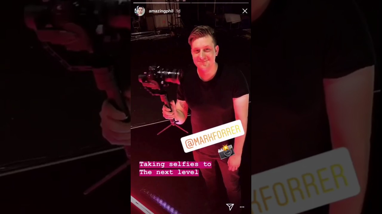 27/04/2018 - Dan Howell and Phil Lester Instagram Stories