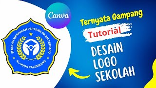 Cara membuat logo sekolah di canva