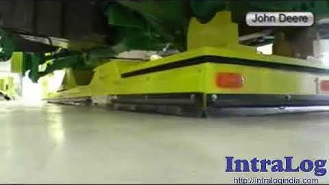 AGV Automated Forklifts For Intralogistics in Agricultural Machineries Sector at John Deere