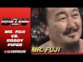Mr. Fuji and Roddy Piper have a wrestling match | WWF Wrestling Challenge | Bryan &amp; Vinny Show