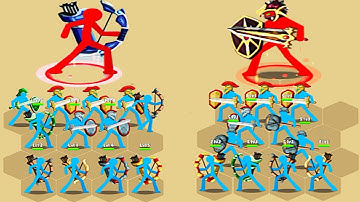 Epic super stickman merge #2 - Android Gameplay