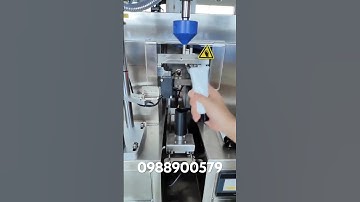 Máy chiết rót hàn tube 1 vòi bán tự động #shorts