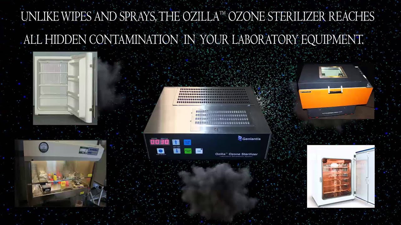 Ozilla Ozone Sterilizer Laboratory Sterilization System YouTube