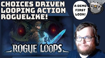 Pleasantly Unique Action Roguelike! | First Look At Rogue Loops Demo