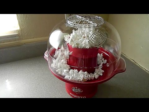 Presto Orville Redenbacher's Fountain Theater Hot Air Popcorn Popper, Test  and Review