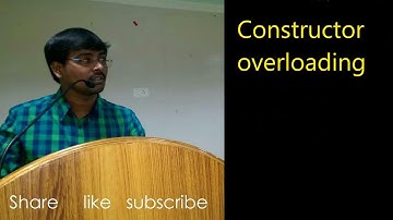 OVERLOADING CONSTRUCTORS WITH EXAMPLES || C++ PROGRAMMING -- Lecture--22