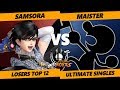 LMBM SSBU - eUnited | Samsora (Palutena, Bayo, ZSS) Vs. Maister (Mr. G&W) SSBU Singles Losers Top 12