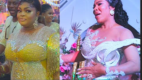 Fathia Balogun Showing Off Traditional Dance Steps As Eniola Badmus New Slim Figure Causes Attention