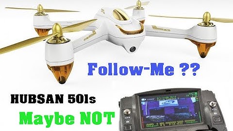 HUBSAN 501s:  Landing Pad - Stabilization - Follow-Me Mode