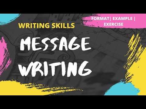 Video: How To Write A Message Beautifully