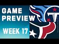 Tennessee Titans vs. Houston Texans | 2023 Week 17 Game Highlights