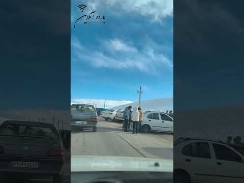 پیست اسکی روستای بارده امروز ۱۴۰۴ ۰۹ ۲۱ بارده برف شهرکرد پیست اسکی