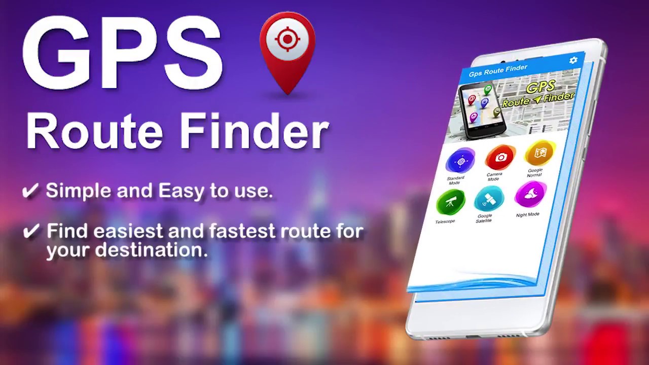 GPS Route Finder YouTube