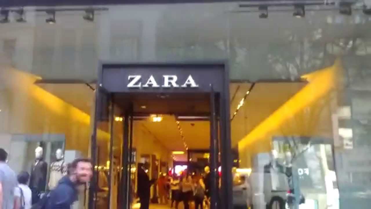 Zara Clothing and Footwear Store on 