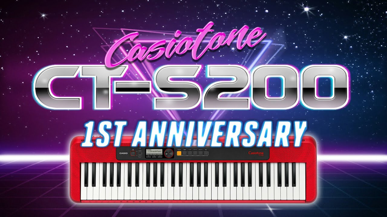 Casiotone CT-S200 1st Anniversary (Chiptune Style) - YouTube