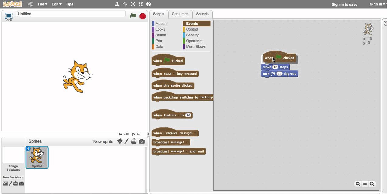 Scratch - programming overview - YouTube