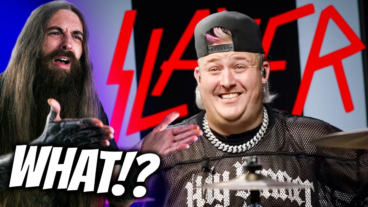 Metal Drummer reacts to Jelly Roll Drummer hearing Slayer for the first time
