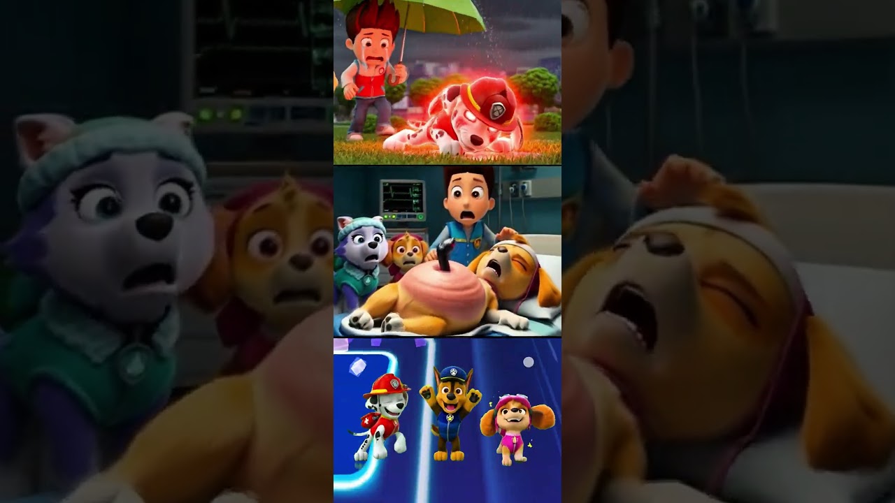 Marshall VS Ryder 😨 Paw Patrol | Dance Tiles Challenge 🎵 