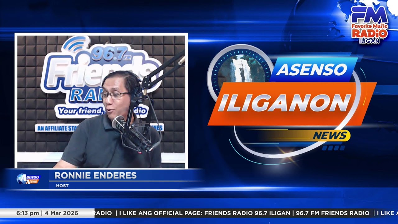 WATCH | ASENSO ILIGANON NEWS | 04 MARCH 2026 - YouTube