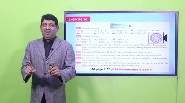 Math Grade 4  Unit 1 Lecture 19 Exercise 1e || SNC 2020 ||