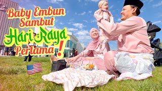 Kami Sambut Raya AidilFitri Cara Orang Malaysia di USA 🇺🇸