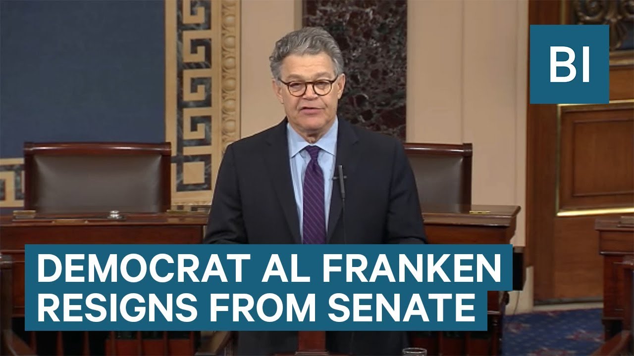 Senator Al Franken Resigning Amid Sexual Harassment Allegations