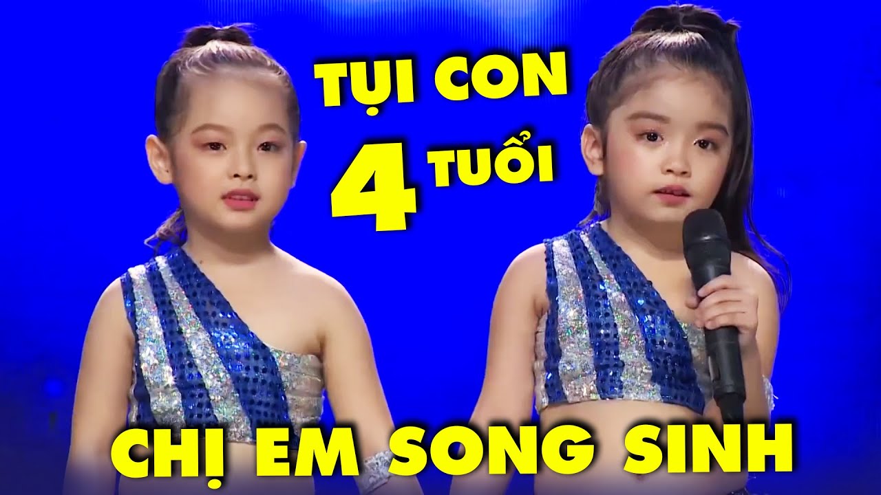CHẤN ĐỘNG hai chị em song sinh DẠ CON 4 TUỔI múa bụng SIÊU DẺO khiến giám khảo MÊ ĐÁM ĐUỐI | THVL