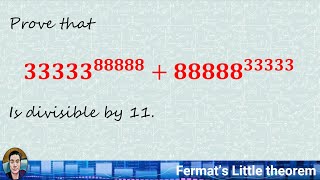 Divisibility Puzzle: Proving that 33,333^88,888 + 88,888^33,333 is Divisible by 11