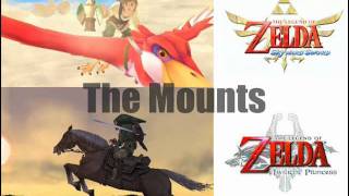 Zelda Skyward Sword and Zelda Twilight Princess Comparison
