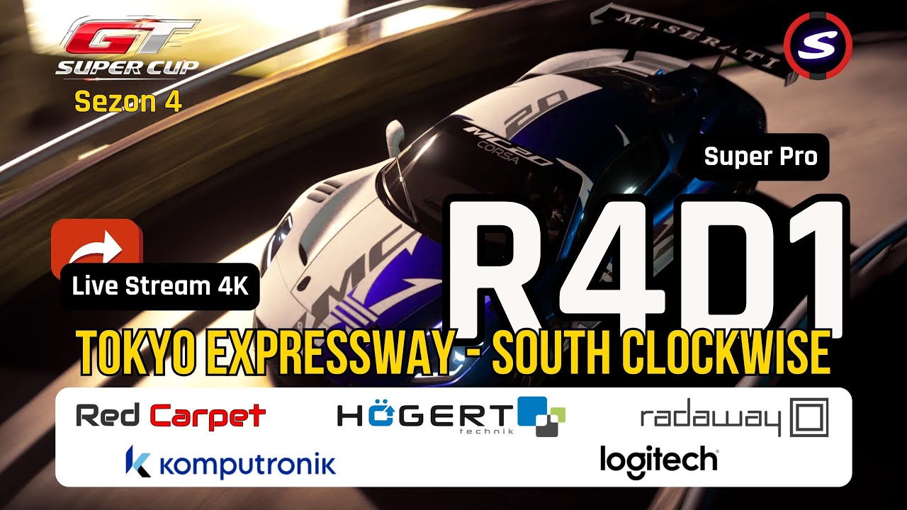 GRAN TURISMO SUPER CUP 4 | R4D1 SUPER PRO | LIVE STREAM PL 🏁