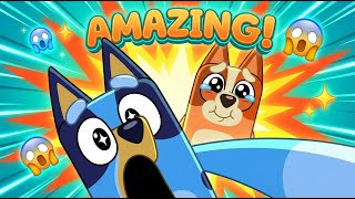 Bluey's SECRET Playtime Goes Wrong! Nobody NOTICED the New Toy! 🎮 | Funny Bluey 2D Cartoon