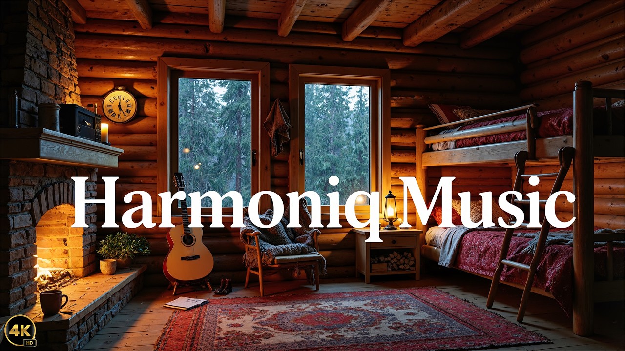 Rain & Fire Sounds for Sleep 🔥 | Deep Relaxation, Anxiety Relief, Peaceful Night