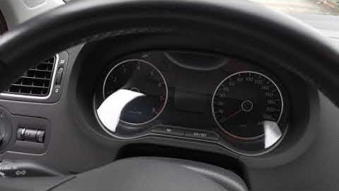 2012 Volkswagen Polo 1.2tsi cold (16°c) start