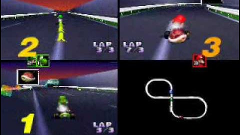 Mario Kart 64 Netplay - 3 Players #4 / Part 2