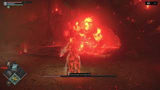 Demons Souls (PS5) босс огненный соглядатай