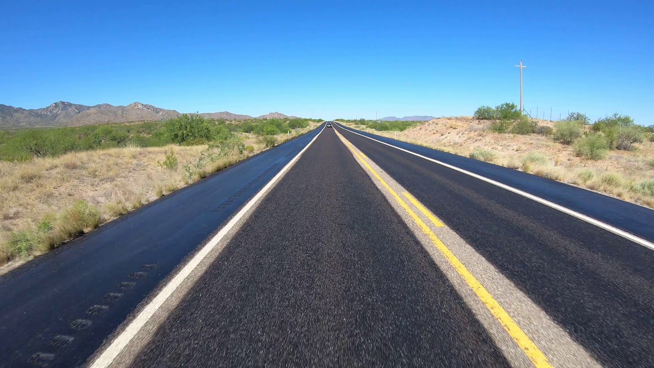 AZ-86 East past Santa Rosa Ranch, Kitt Peak &  Pan Tak, Arizona, Tohono O'odham Nation, GX030837