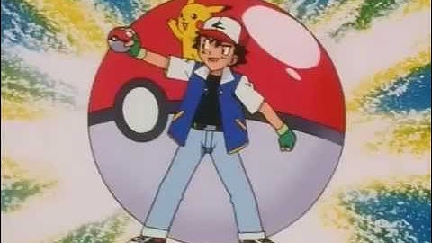 Ash doing the team rocket motto || POKEMON 01