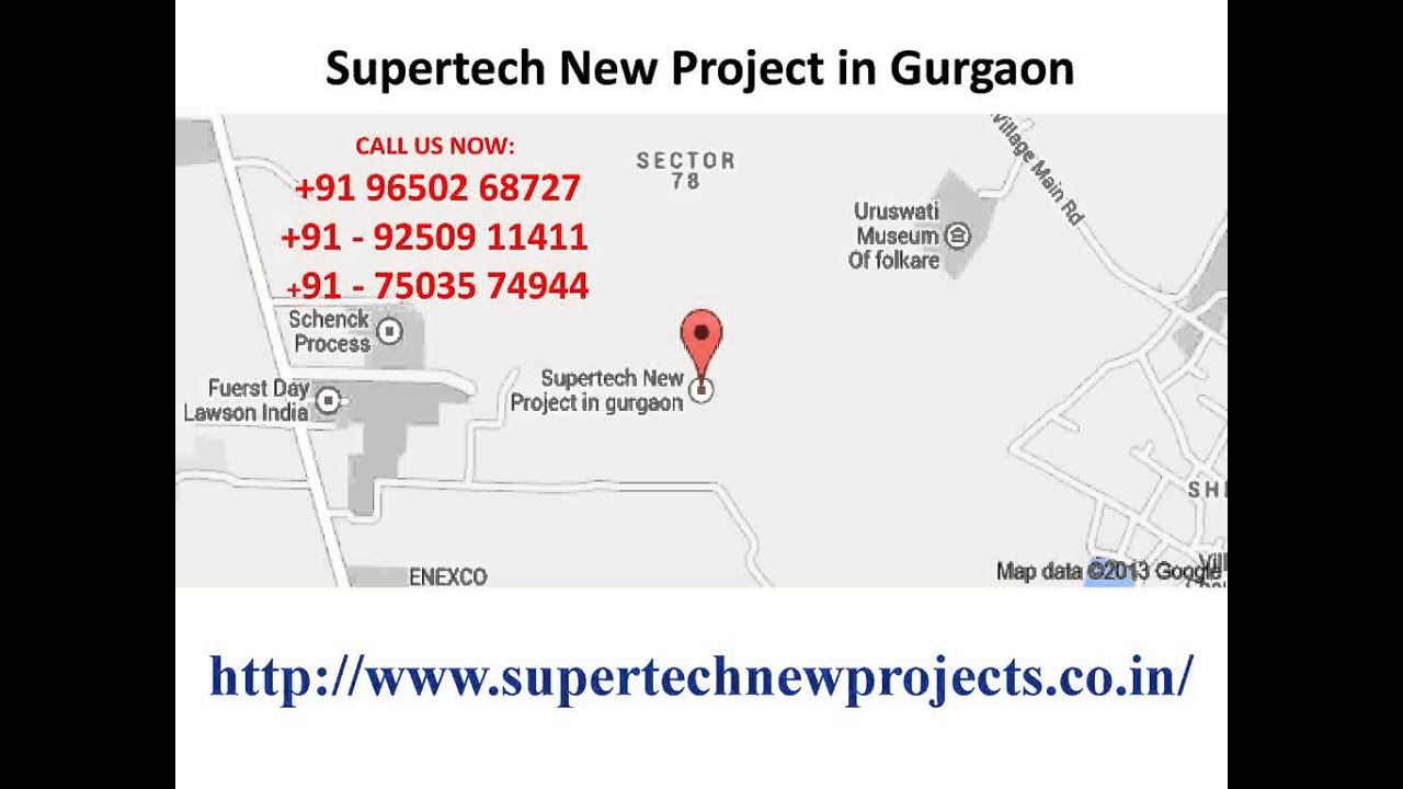 Supertech New Project Sector 68 Gurgaon - 9650268727
