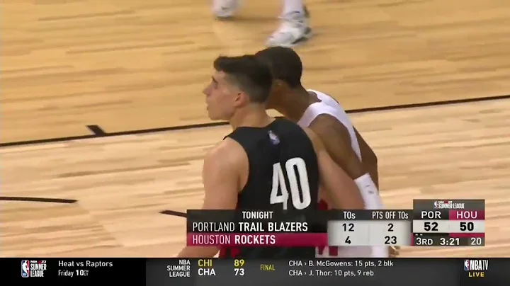 Keon Johnson vs HOU 25 PTS        7.14.22