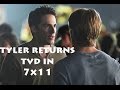 The Vampire Diaries Tyler Returns In 7x11 Spoiler Alert!