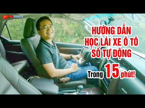 Video: Cách lái xe ô tô hộp số tự động: 15 bước