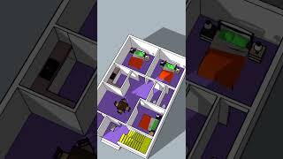#3Bedroomshouseplan #houseplan #naksha #ghar