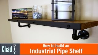 In this video I show how to make a 3 ft long industrial pipe wood shelf. I also have a man cave tour at the end of the video. Materials 