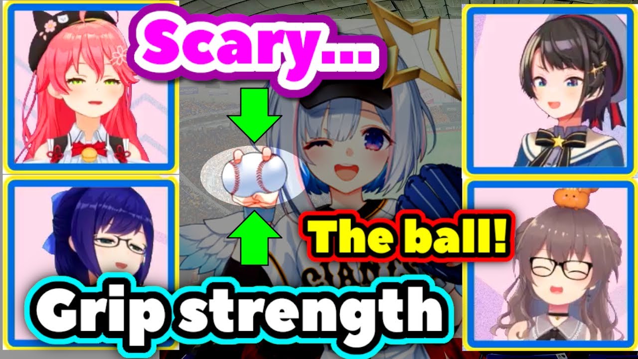 Miko, Subaru, Matsuri & A-chan React to holomems in Baseball Uniform【ENG Sub / hololive】