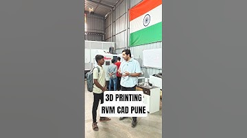 RVM CAD Pune student got a Job in Metal 3D Printing | Advanced CAD & CNC VMC Programming