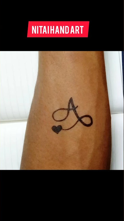 🅰️ Tattoo ✨✨ #tattoo #viral #shorts #short #shortvideo