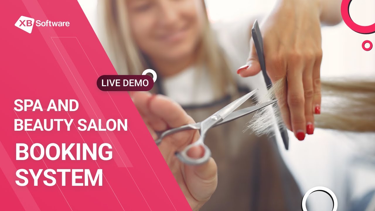 SPA and Beauty Salon Booking System - LIVE DEMO - YouTube